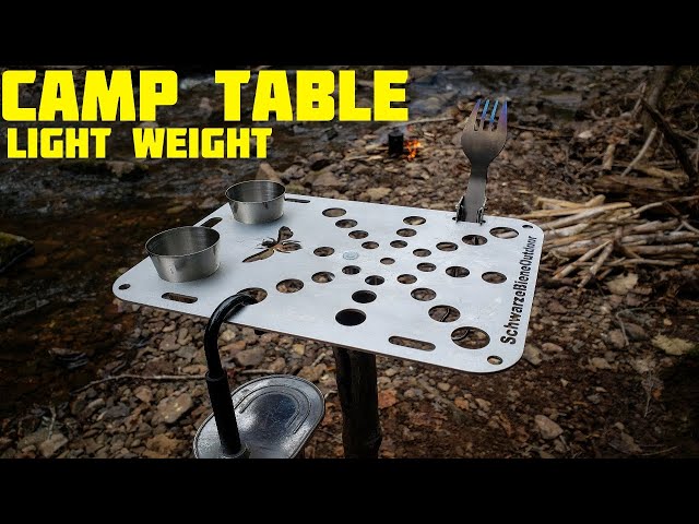 Backpacking Table - YouTube