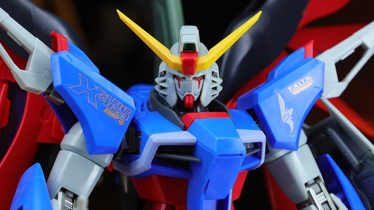 I Avoided Reviewing This Kit For Years! - MG 1/100 DESTINY GUNDAM