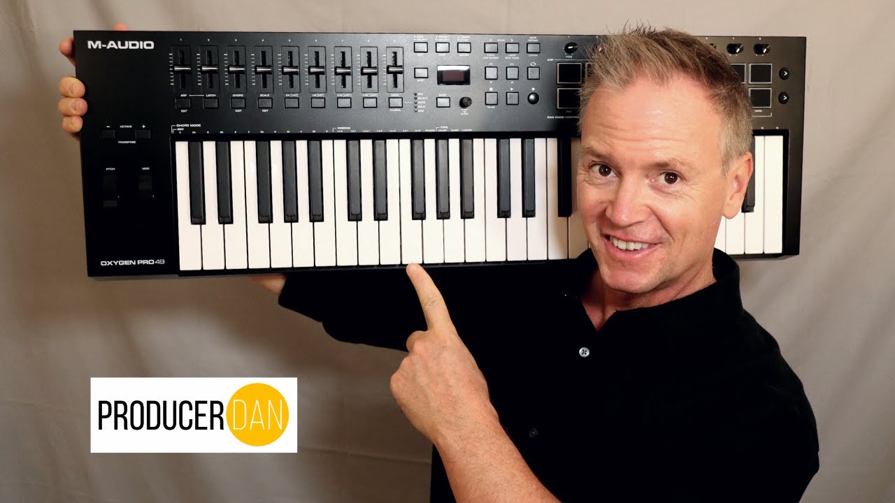 How to Set Up and Use the M Audio Oxygen Pro 49 in Pro Tools - YouTube