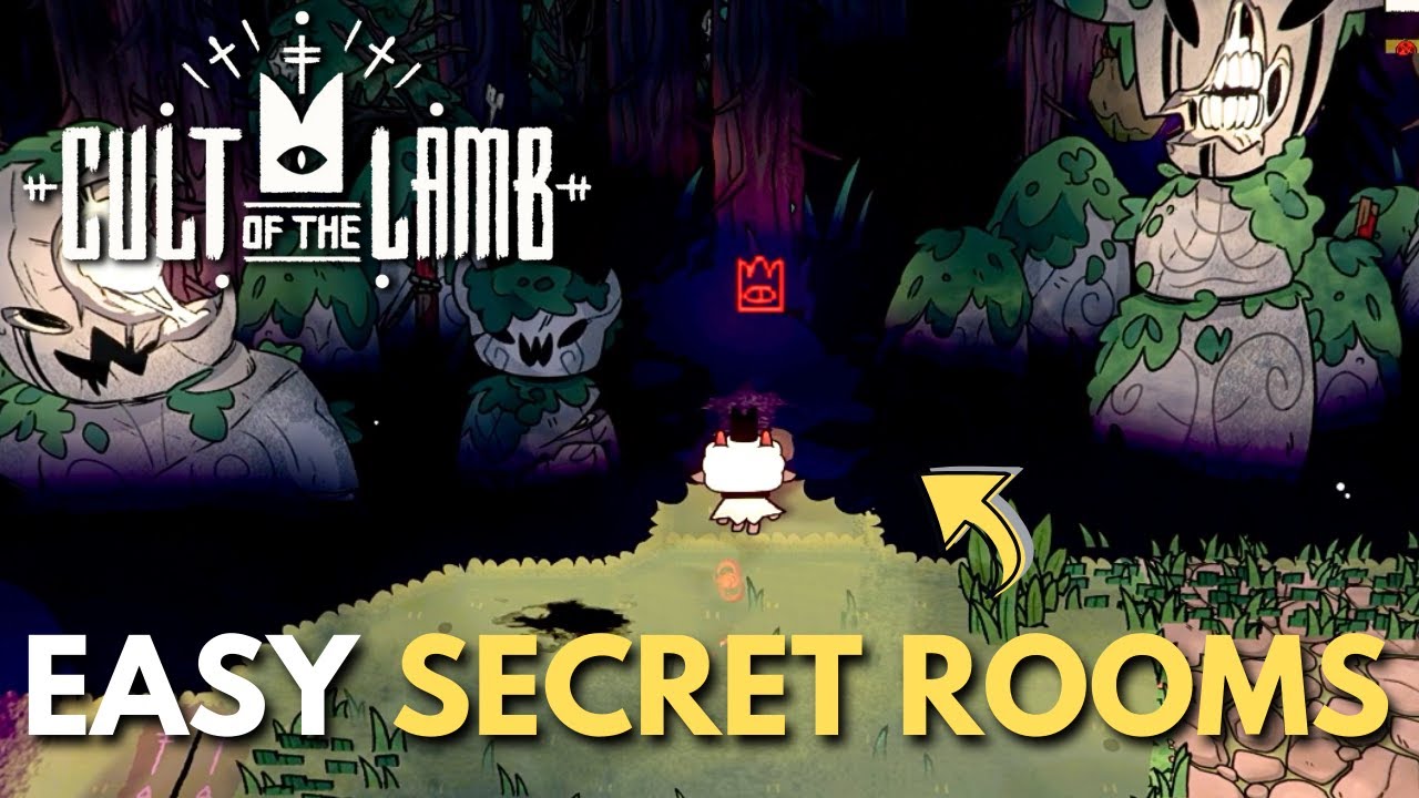 Cult of the Lamb - Easy Secret Rooms Method Guide (Sins of the