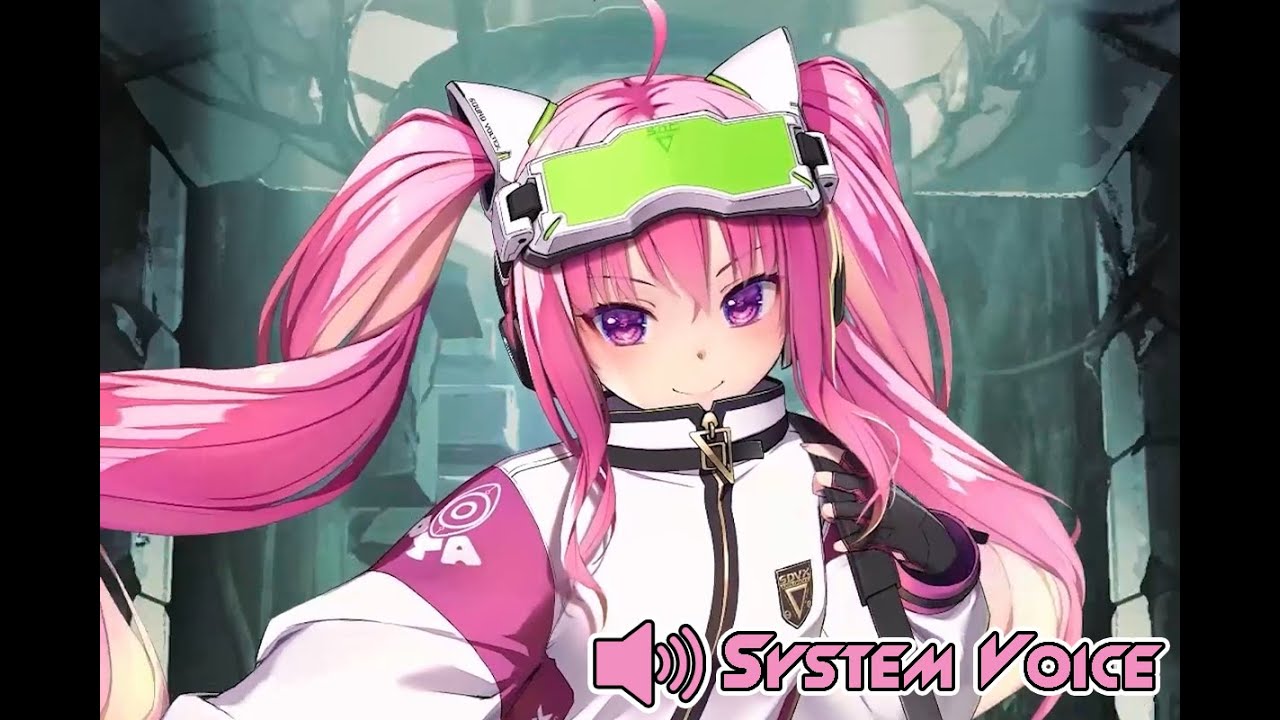 SDVX NABLA] Grace (∇) Live2D + System Voice - YouTube