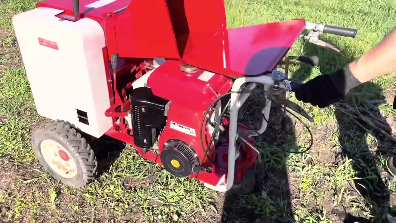 確認動画】山本 CP-300J 自走式 エンジン シュレッダー チッパー 粉砕