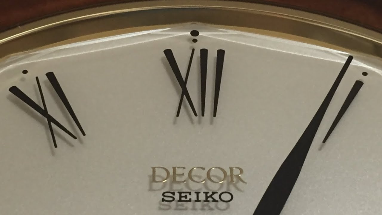 SEIKO DECOR AS880B メロディ時計 - YouTube