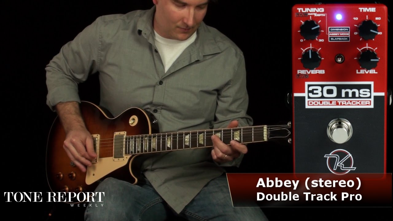 Keeley Electronics 30ms Double Tracker - YouTube