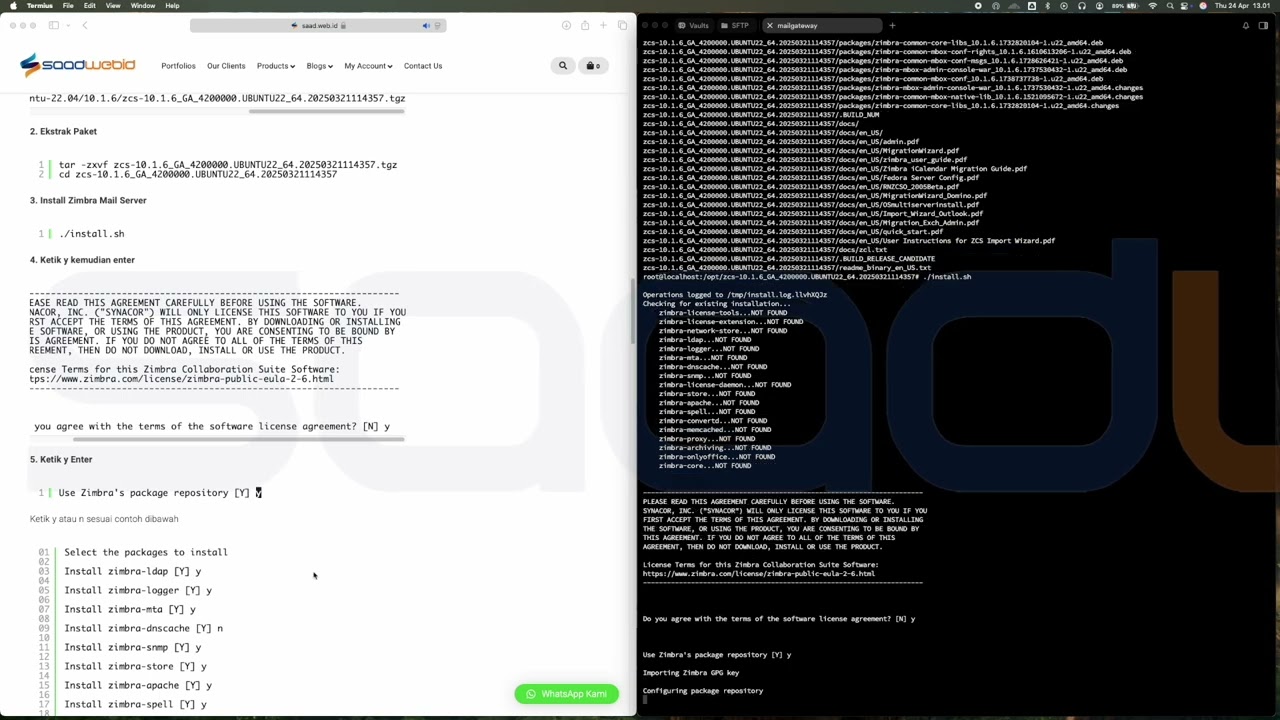Install Zimbra OSE 10.1.6 On Ubuntu 22.04 - YouTube