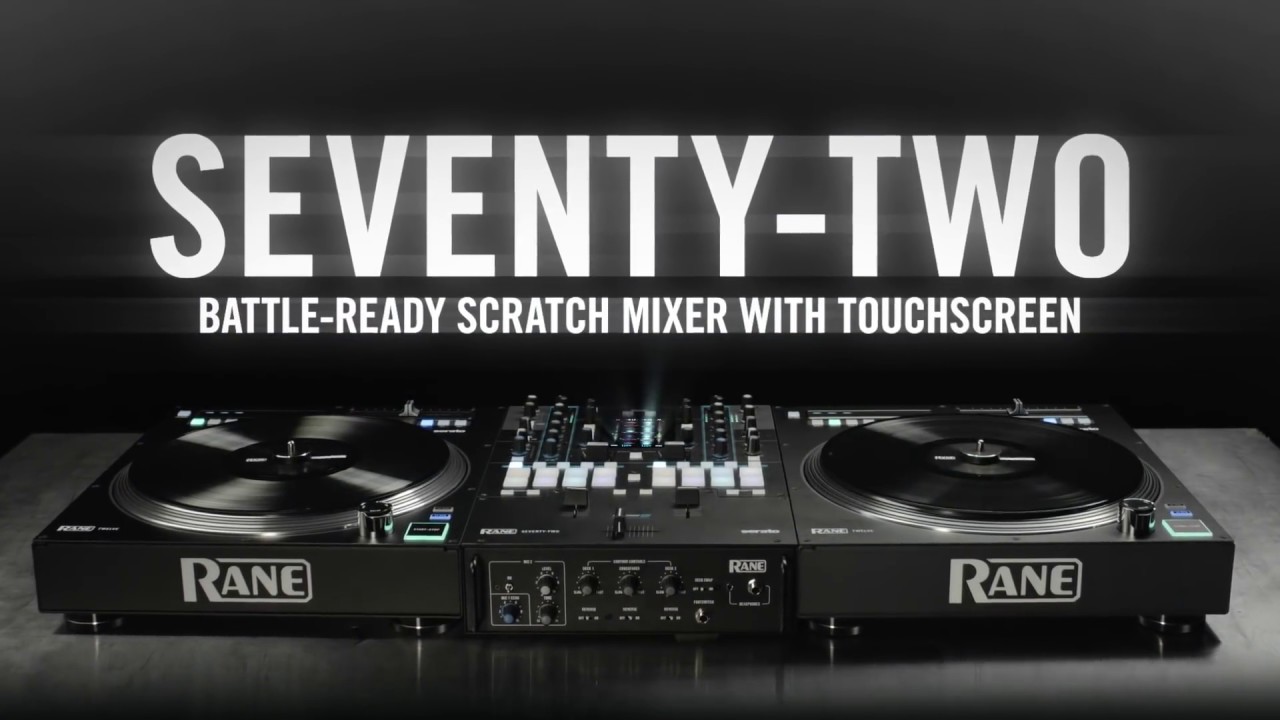 RANE ( レーン ) SEVENTY-TWO Serato DJ対応バトル向けスクラッチ
