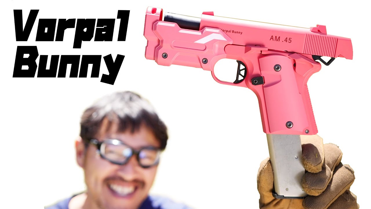 ヴォーパルバニー エアガン 東京マルイ ロングマガジンで屋外レビュー