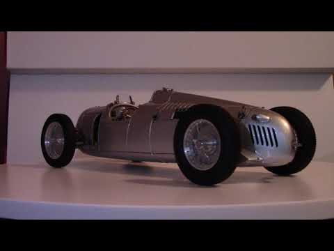 CMC Auto Union Type C - 1:18 Scale Model Car Review - YouTube