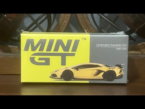 Old Acquaintance: Unboxing a Lamborghini Aventador SVJ by Mini GT