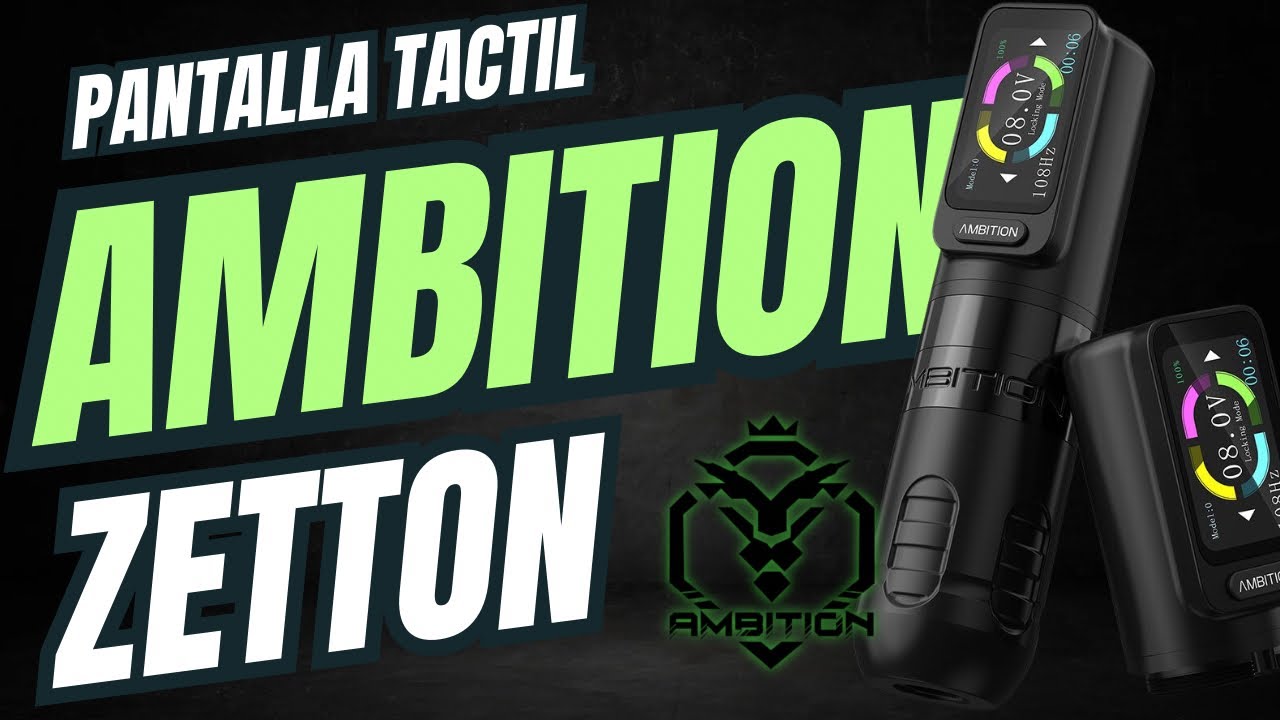 DHM TATTOO SUPPLY / 【Ambition】 Zetton Wireless Tattoo Machine