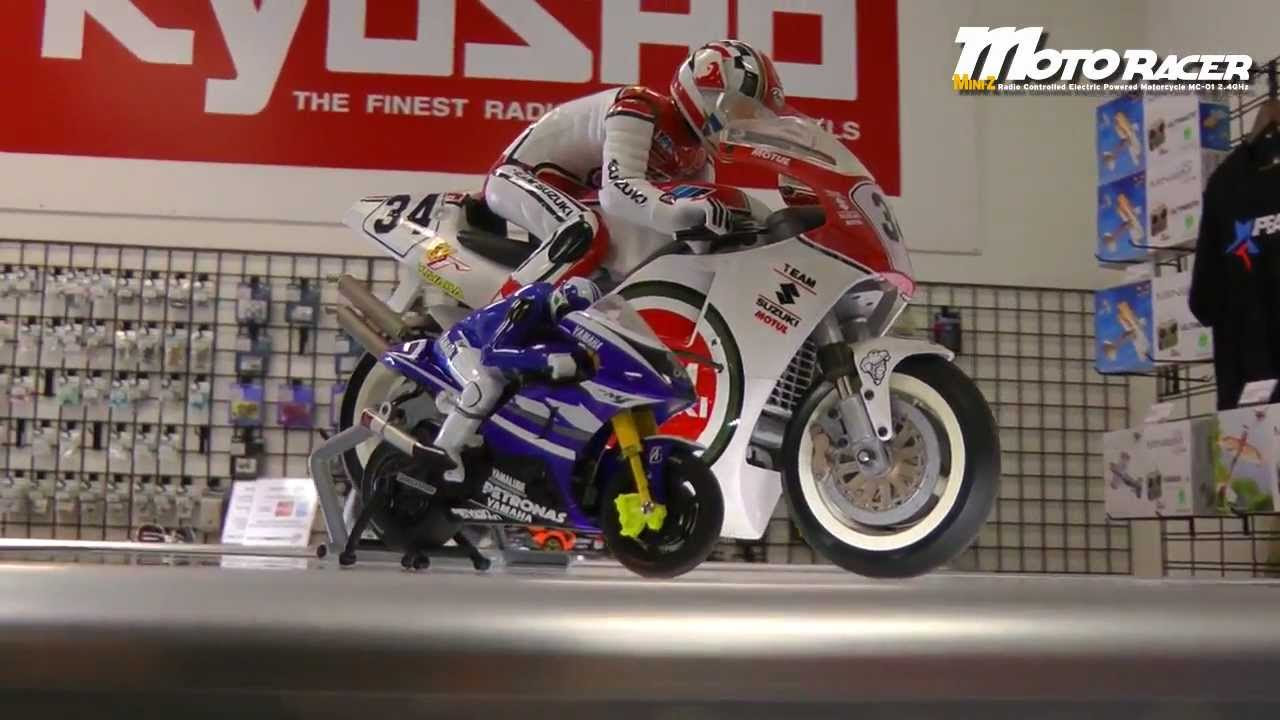 KYOSHO Mini-Z Moto Racer Yamaha YZR-M1 - YouTube