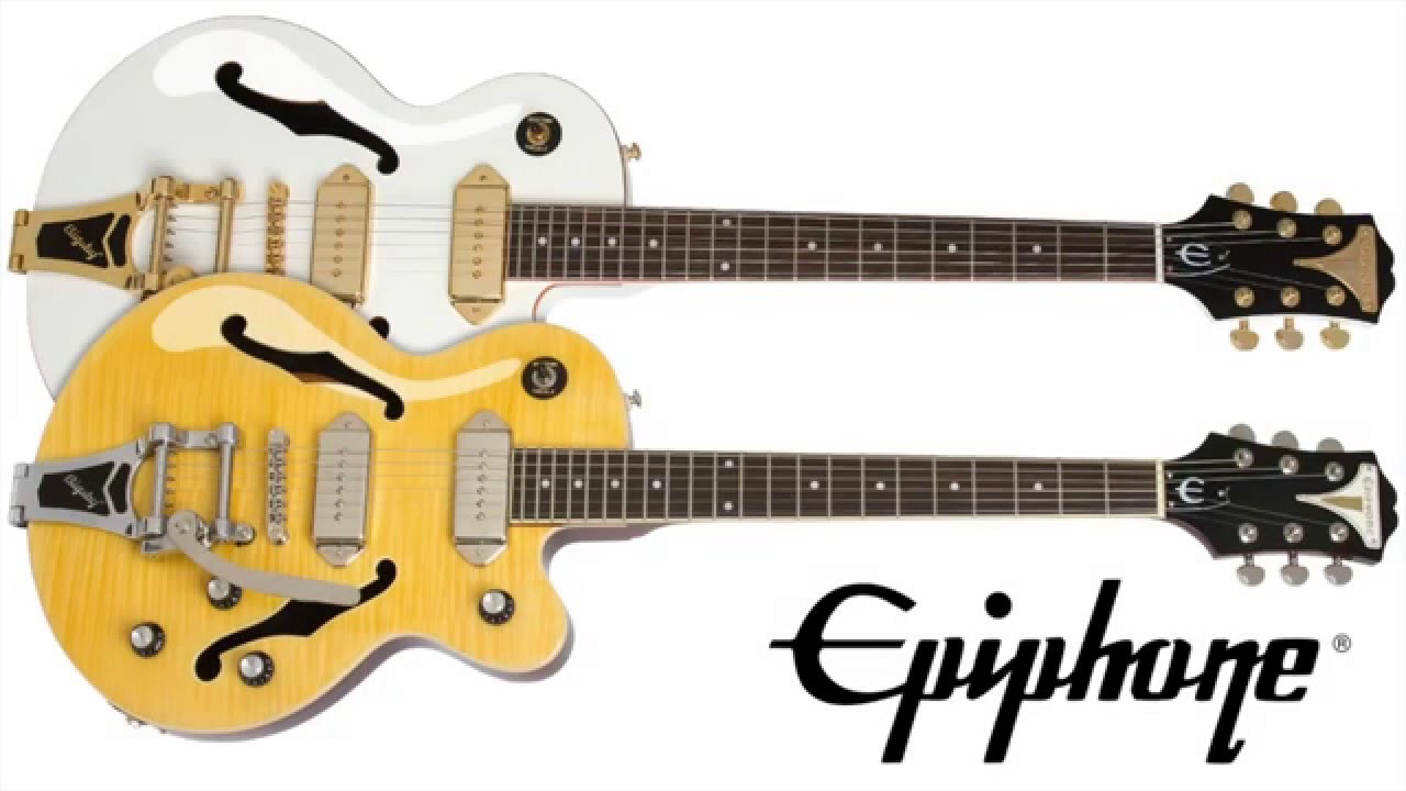 Epiphone Wildkat Bigsby Hollowbody Electric Guitar Antique Natural