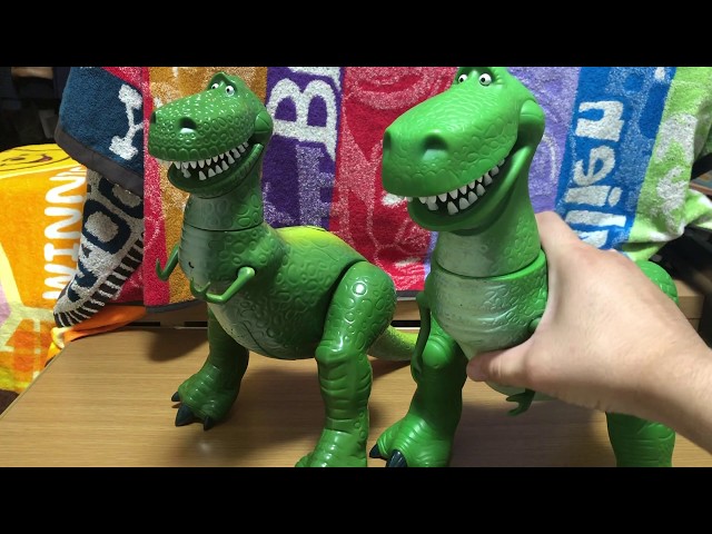 Disney Store US】Talking REX Review! ToyStory Toys! - YouTube