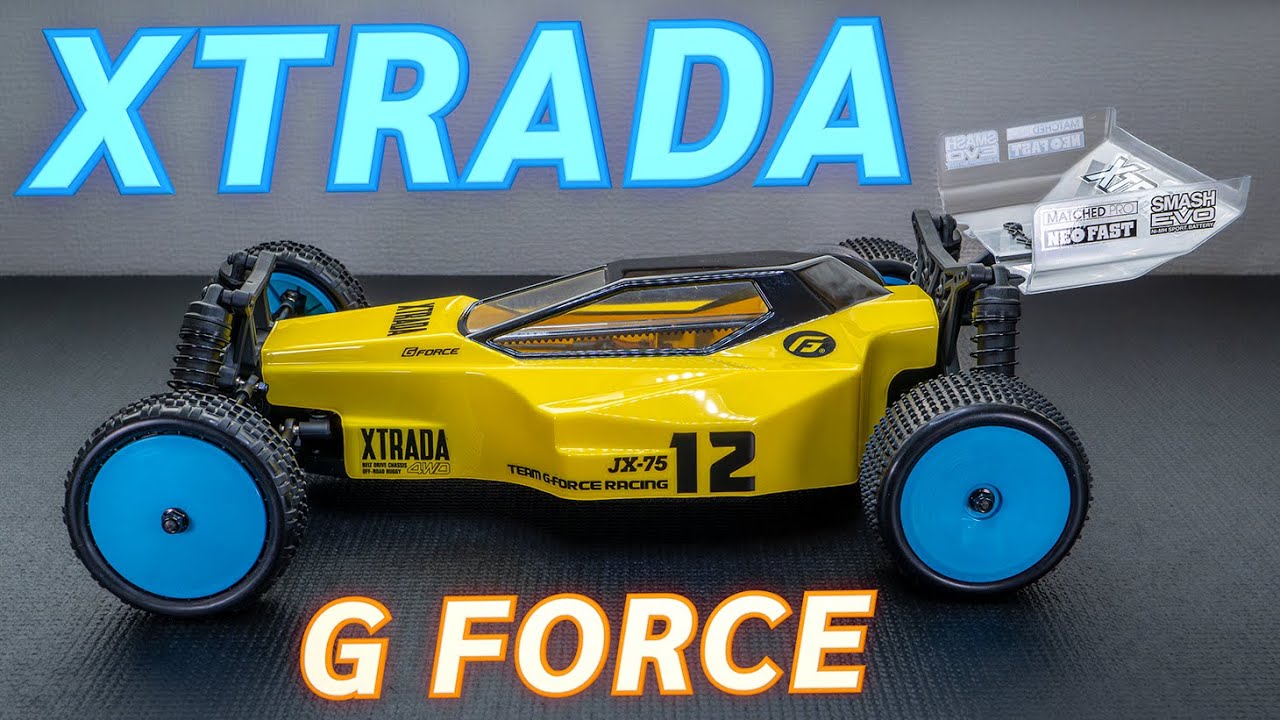 Breaking News! G-Force New 4WD Buggy XTRADA Announced G-Force
