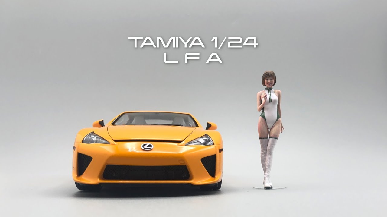 TAMIYA 1/24 LEXUS LFA FULL BUILD - YouTube
