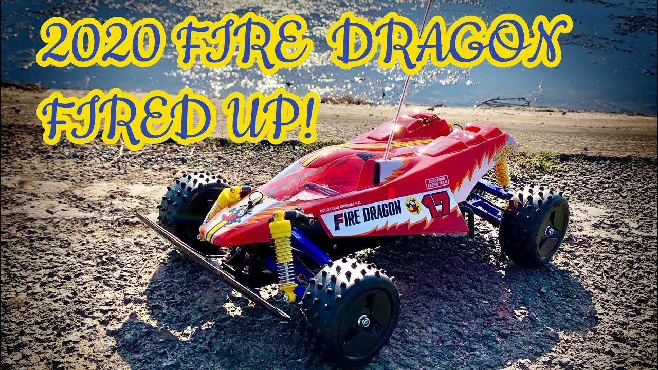 E90: 2020 Tamiya Fire Dragon Gets Its Tyres Hot At Fairhaven Lake