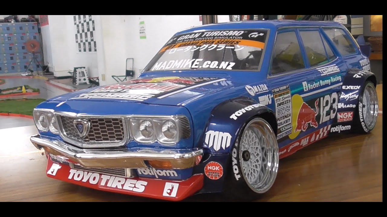 SさんのNEWBODY アディクションMAZDA RX-3 WAGON Rocket Bunny＆走行