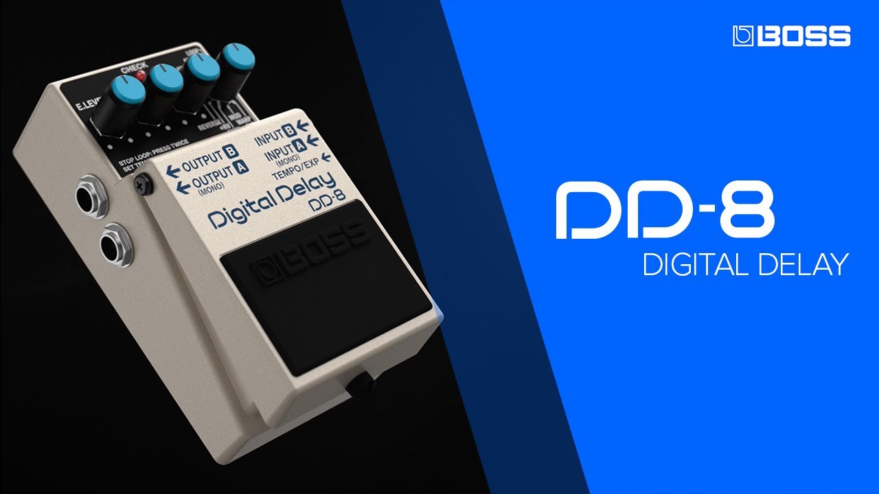 BOSS DD-8 Digital Delay Effects Pedal | Guitar Center