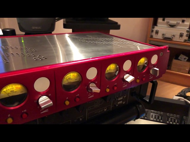 Focusrite RED 1 Quad Mic Pre - YouTube