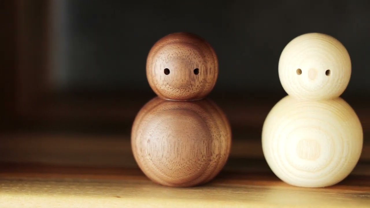 旭川クラフト コド木工 おとだるま 国産クラフト 木製 おもちゃ