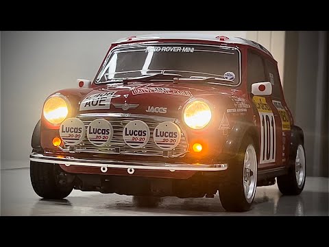Tamiya M05 Mini Cooper Rally of Monte Carlo 1994 RC light show