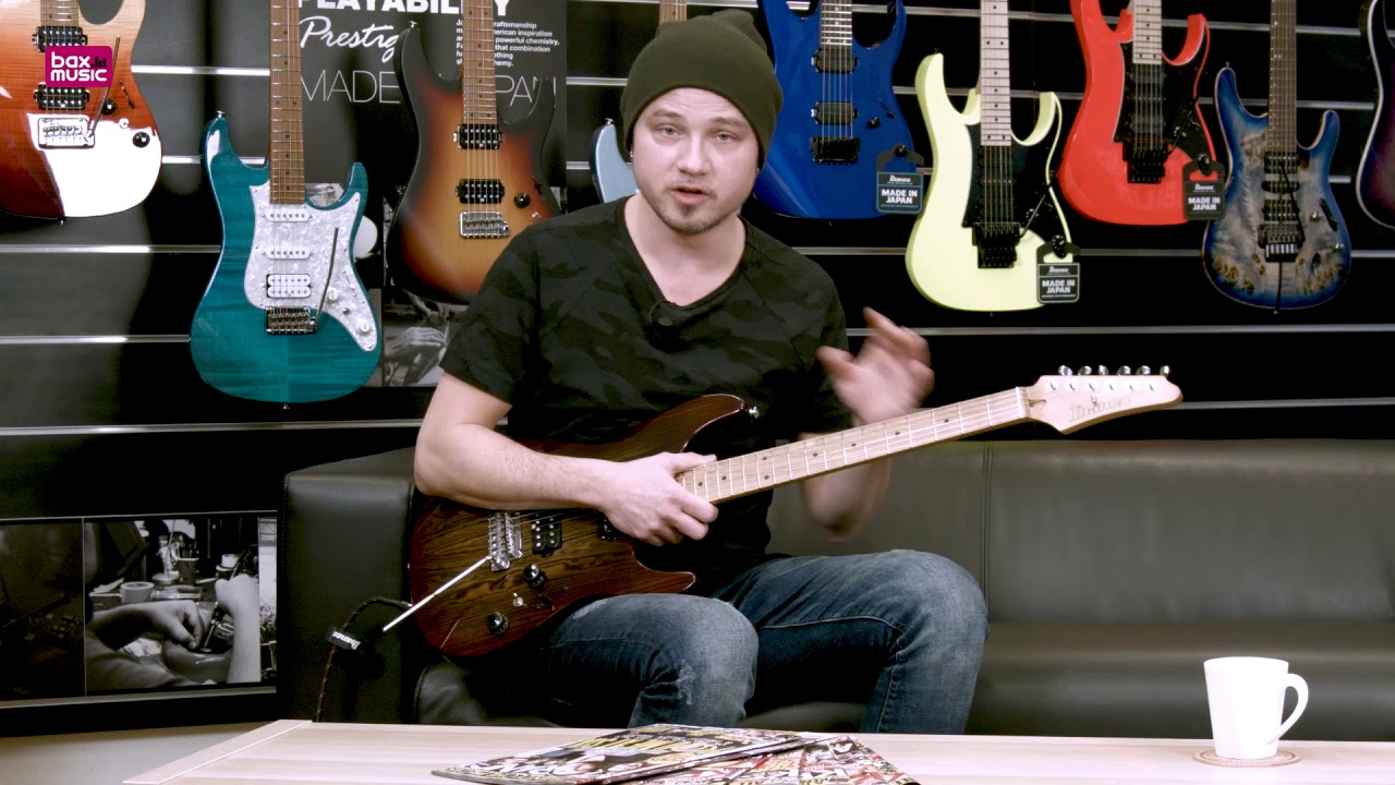 NAMM 2018 | Ibanez Premium AZ242BC DET Review | Bax Music - YouTube