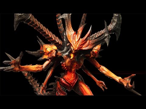 NECA Diablo III Lord of Terror Deluxe Action Figure Review - YouTube