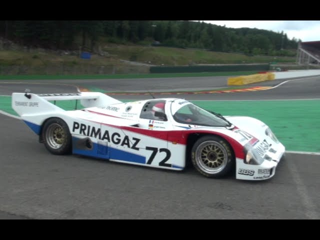 Porsche 962C (1987 Le Mans winner) - YouTube