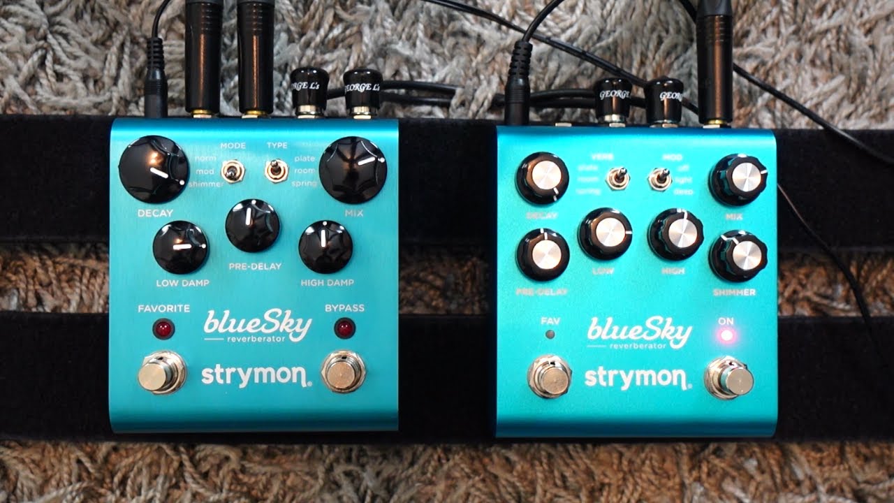 Strymon BlueSky V1 vs. V2 - YouTube