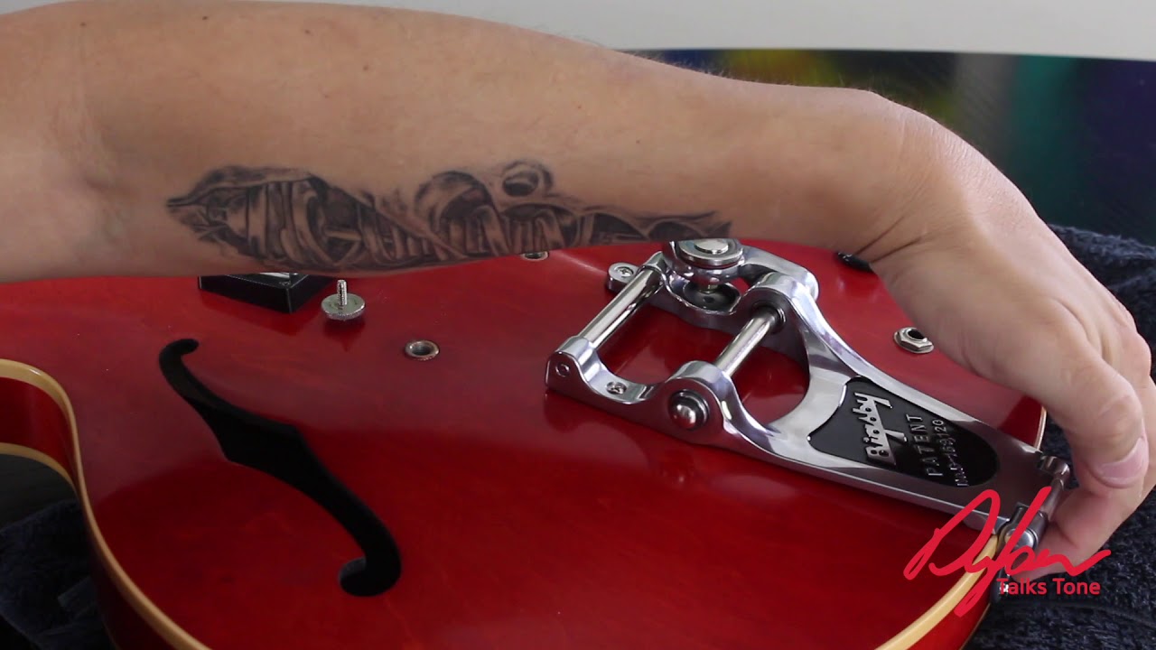 How to install a Bigsby B7 Install Dylan Talks Tone #248 - YouTube