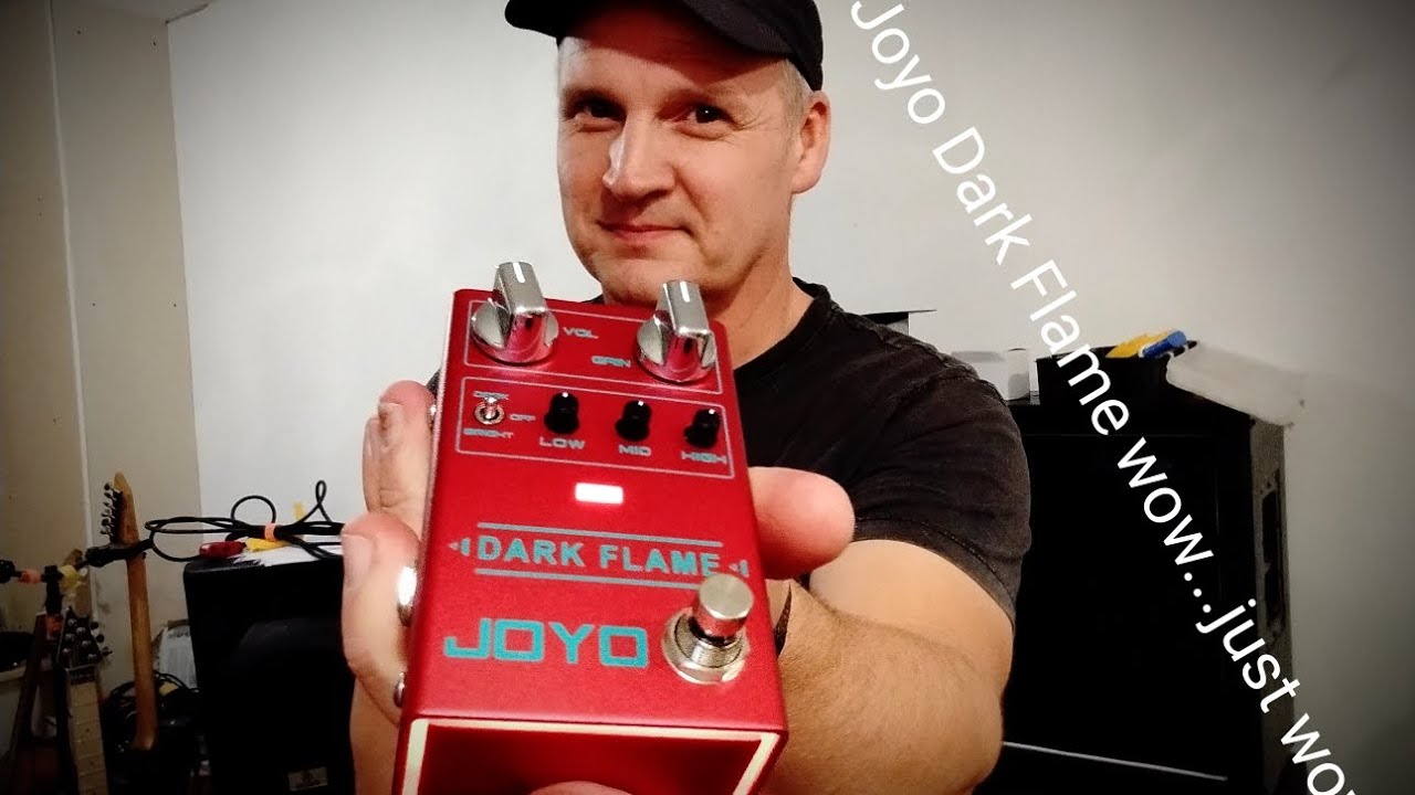 Joyo Dark Flame Totally Revv'd up Distortion pedal ..spoiler