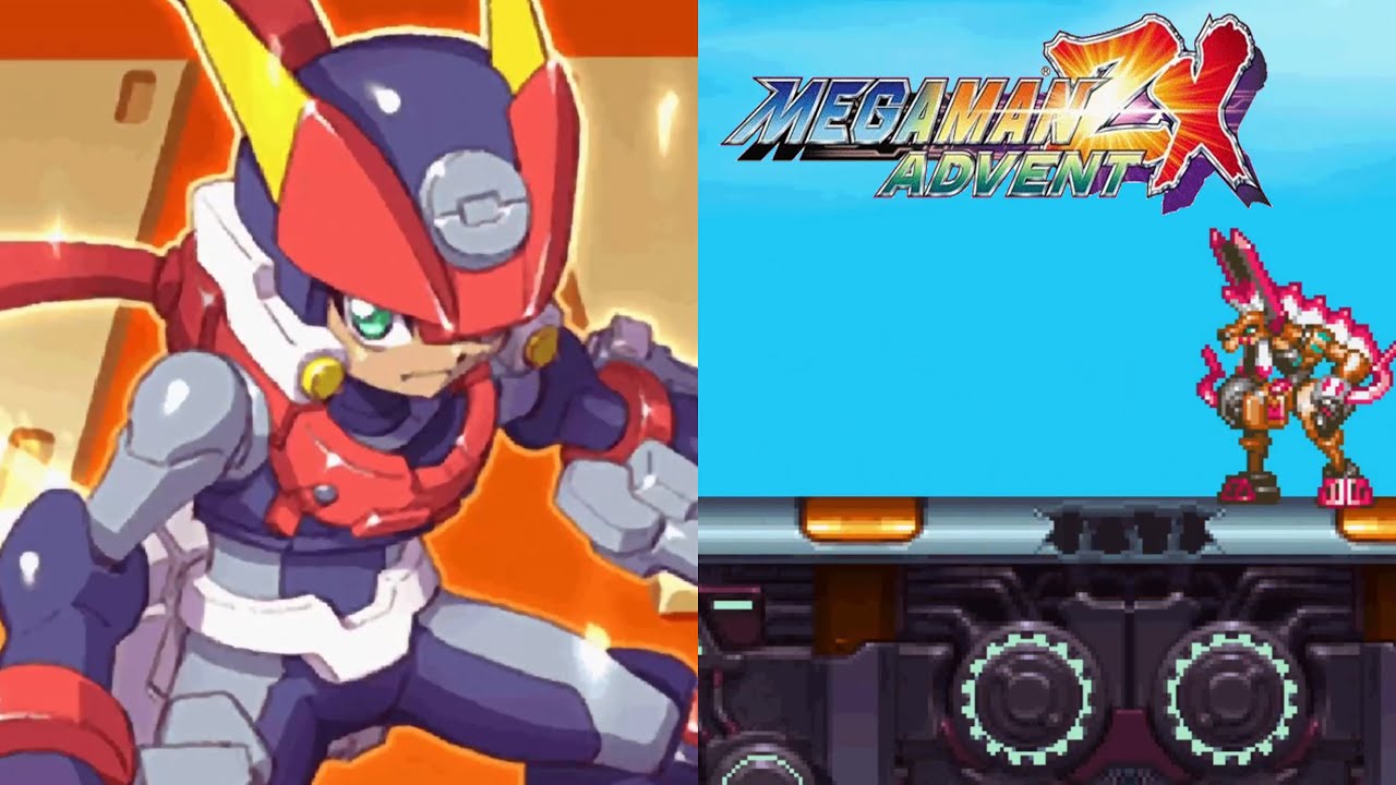 Model A and Fighting Buckfire! Mega Man ZX Advent Grey Route - YouTube