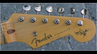 Upgrading your Fender Squier guitar DIY (how to): Gotoh locking