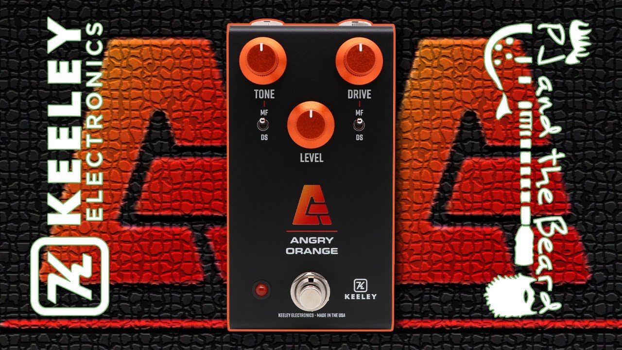Keeley Electronics Angry Orange Distortion and Fuzz - Four Tones