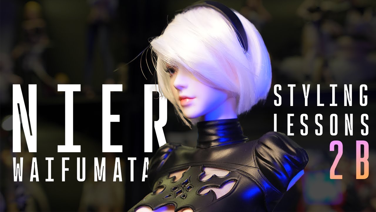 The Other 2B! Hair Styling with Candy House Nier Automata 2B Unbox