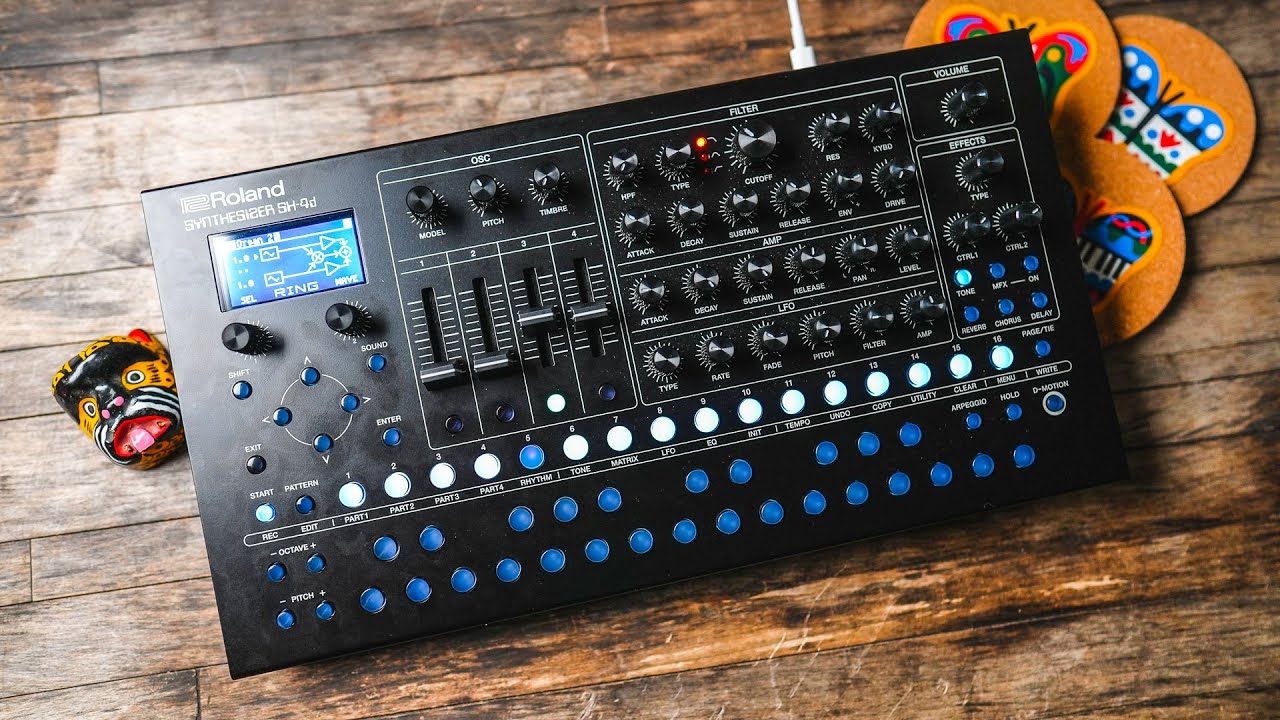 When Versatility Becomes a Burden.. // Roland SH-4D Workflow and