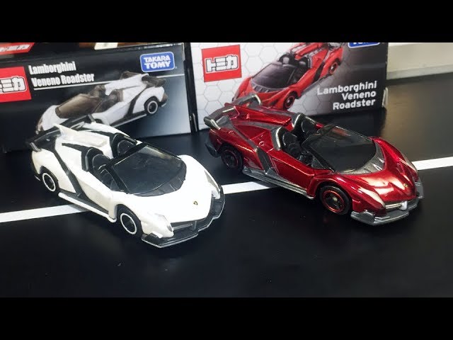 Hot Kustoms Review: Tomica Lamborghini Veneno Roadster Asia