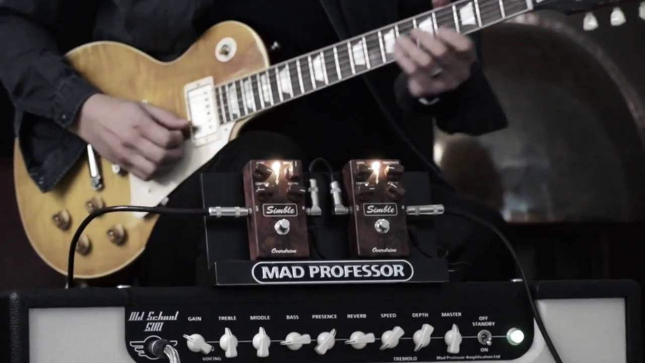 Mad Professor Simble Overdrive stacking video by Marko Karhu - YouTube