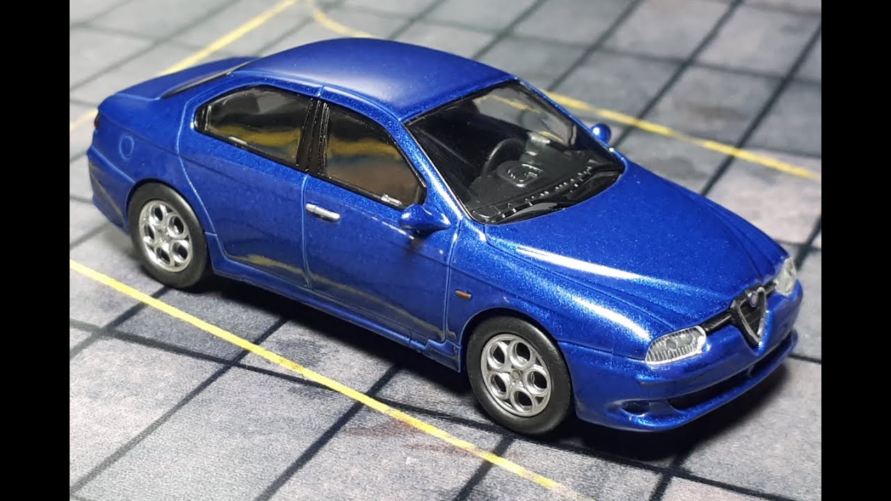 1/64 Alfa Romeo 156 GTA by Kyosho diecast car model review - YouTube