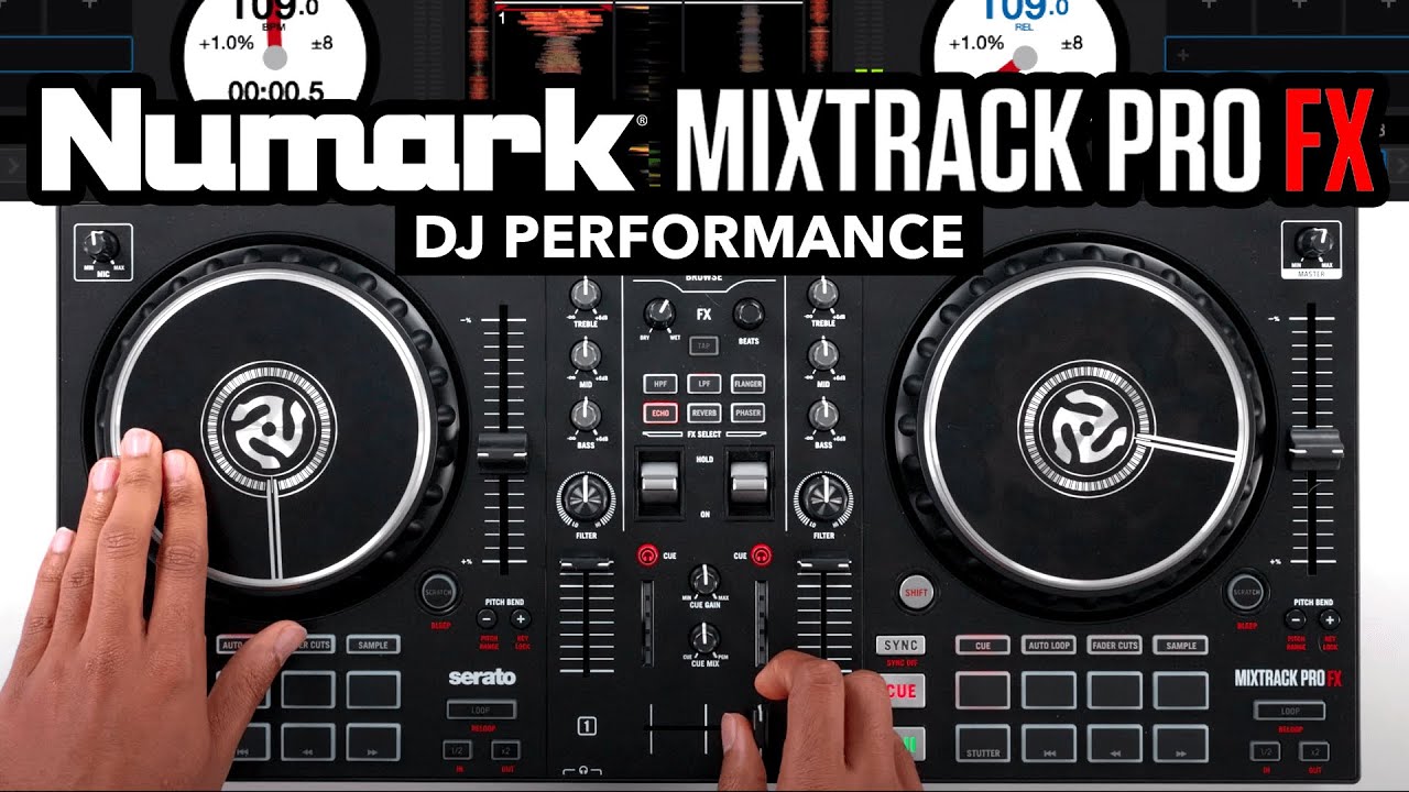 DJ始めたい方必見！限界突破！】NumarkのMIXTRACK PRO FXに人気No.1