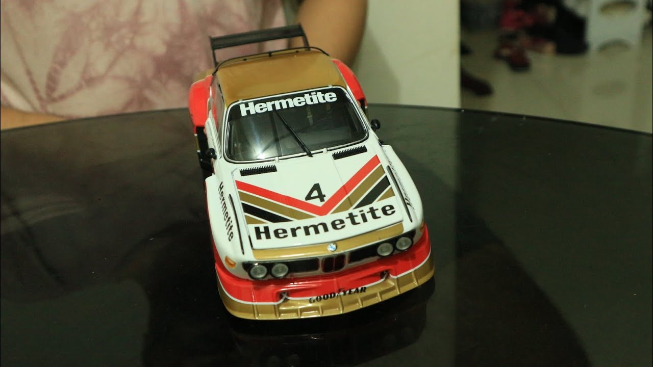 1/18 BMW 3.5 CSL by Minichamps - YouTube