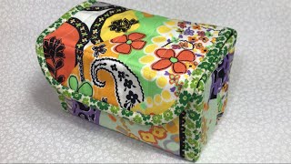 蓋つき小物入れ⭐️trinket box with lid - YouTube