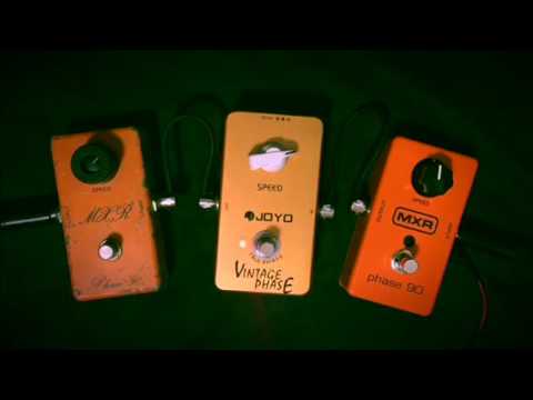 深・研究】MXR Phase 90 M101 vs JOYO Vintage Phase vs 1974's BUD