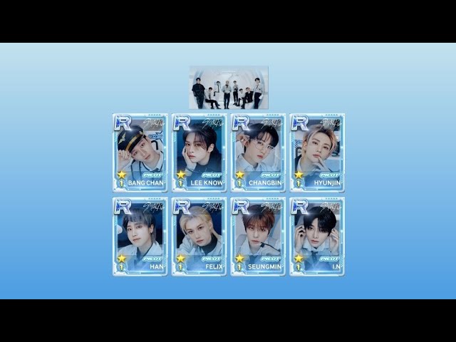 SuperStar JYP] Pulls Stray Kids 'Pilot' Event Card Limited Theme