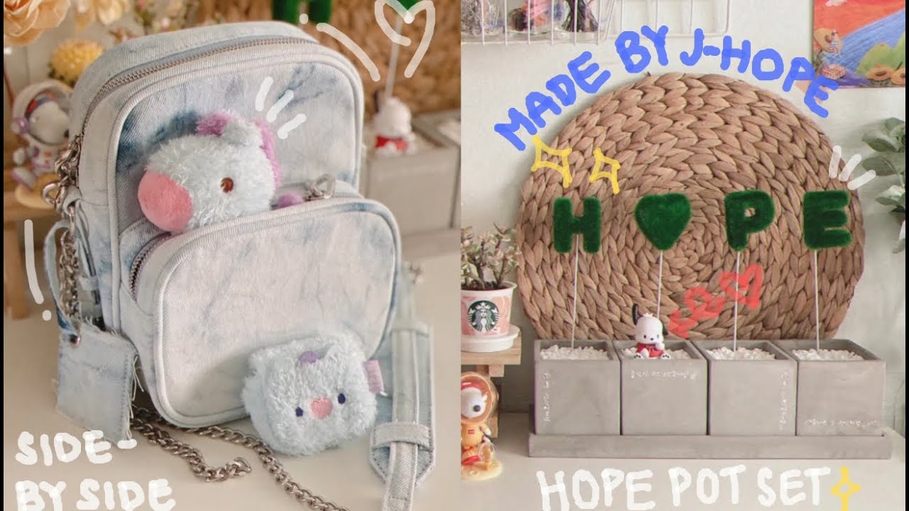 ARTIST-MADE COLLECTION BY BTS J-HOPE | Hope Pot Set & Side by Side