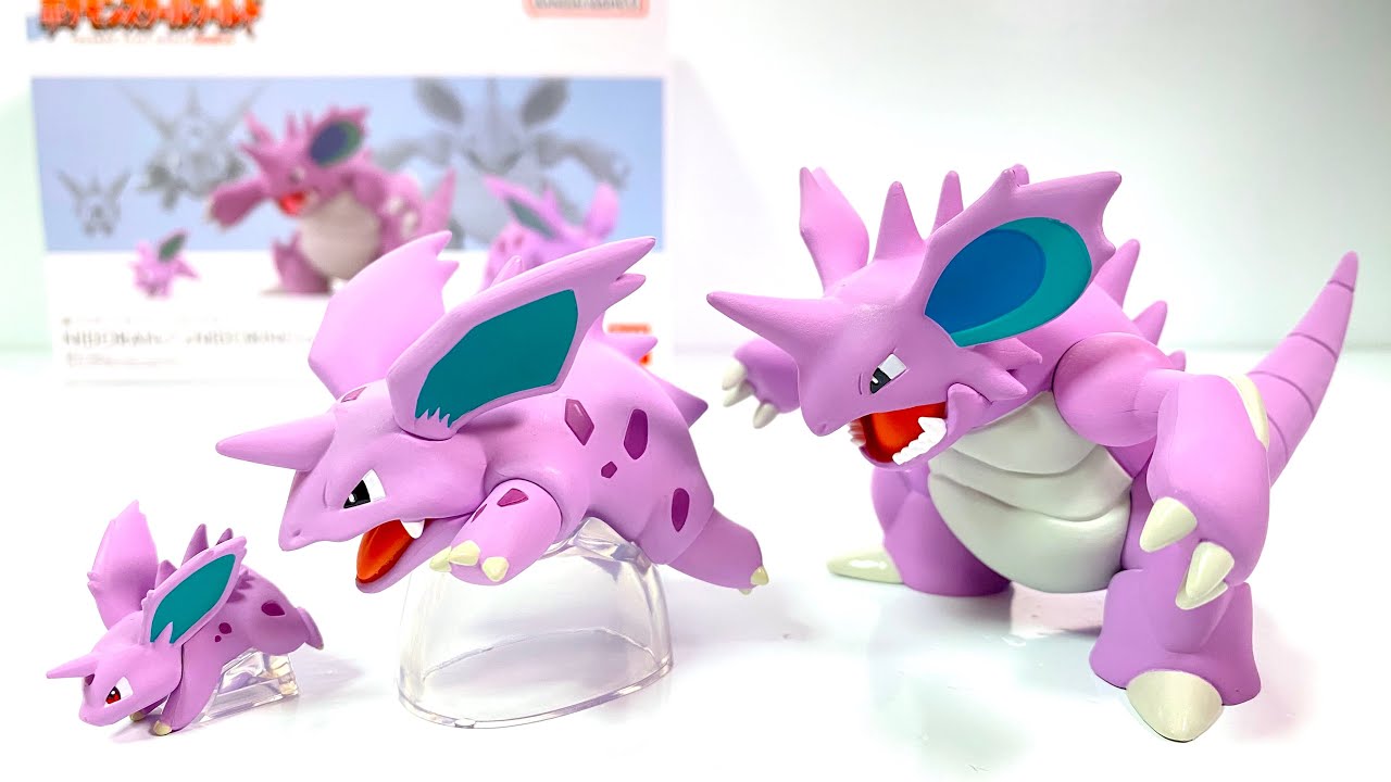 Pokemon scale world Kanto Region Nidoran♂&Nidorina&Nidoking