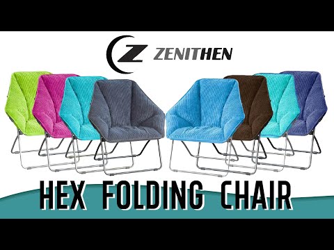 Zenithen Limited Indoor/Outdoor Plush Portable Accent Seat Hexagon