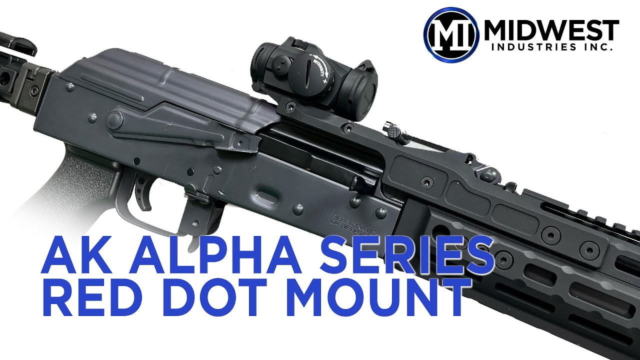 Midwest Industries AK Alpha Series Optic Mount | Wing Tactical