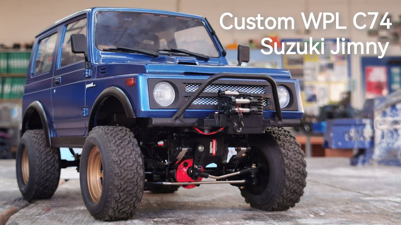 Custom WPL C74 Suzuki Jimny - KM Upgrades & WPL parts - Indoor