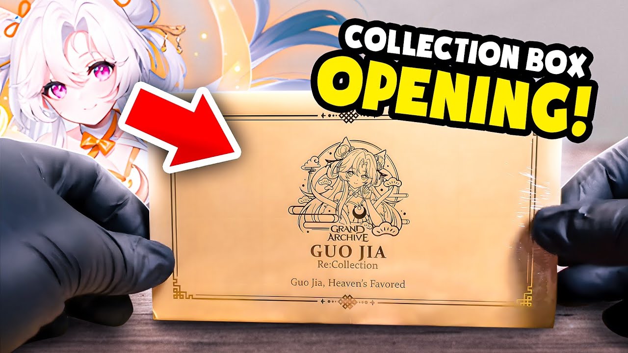 Guo Jia Re: Collection - Box Opening Grand Archive TCG - YouTube